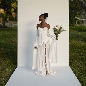 For Love And Lemons White Wedding Dress